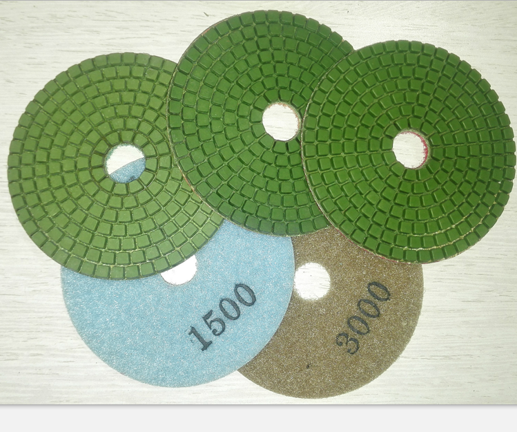 5inch x3mm Wet Diamond Polishing Pads for Granite